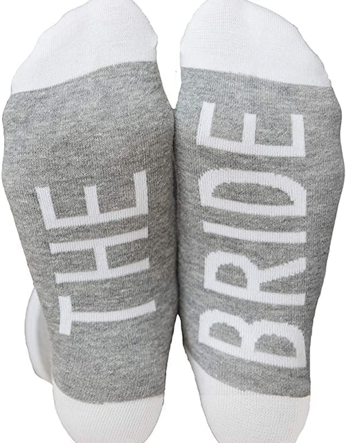Load image into Gallery viewer, Wedding Party Socks/Bride Socks, Bridesmaid Socks, Groom Socks, Groomsman Socks, Flower Girl Socks
